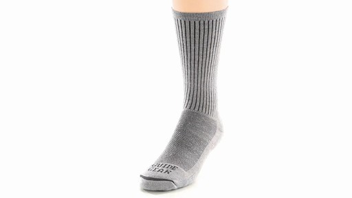 Guide Gear Lifetime Lightweight Crew Socks 360 View - image 1 from the video