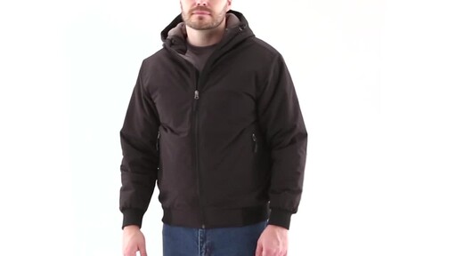Guide Gear Men's Hooded Cascade Jacket 360 View - image 9 from the video