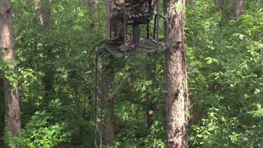 Big Game Infinity 16' Ladder Tree Stand Black - image 1 from the video