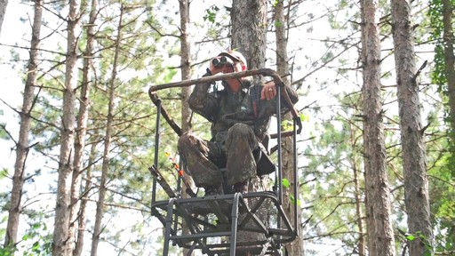 Big Game Infinity 16' Ladder Tree Stand Black - image 2 from the video