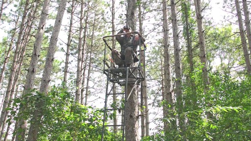 Big Game Infinity 16' Ladder Tree Stand Black - image 3 from the video