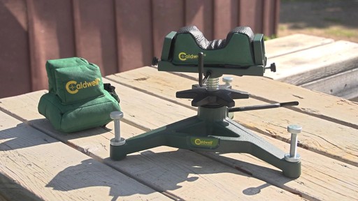Caldwell Rock Deluxe Shooting Rest - image 1 from the video