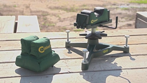 Caldwell Rock Deluxe Shooting Rest - image 10 from the video