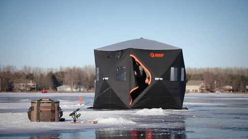 Guide Gear Insulated Ice Fishing Shelters - image 7 from the video