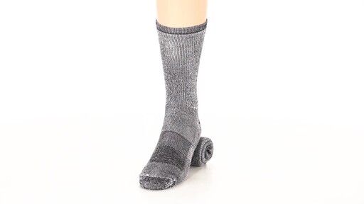 Guide Gear Men's Merino Wool Blend Crew Socks 3 Pairs 360 VIew - image 10 from the video