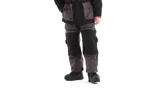 Guide Gear Men's Cold Weather Insulated Waterproof Bibs 360 View - image 8 from the video