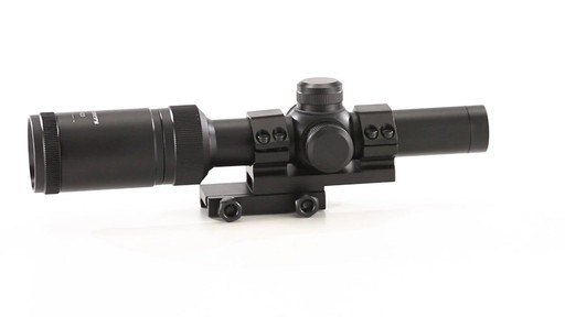 Hammers 1-4x20mm Scope Matte Black 360 View - image 10 from the video