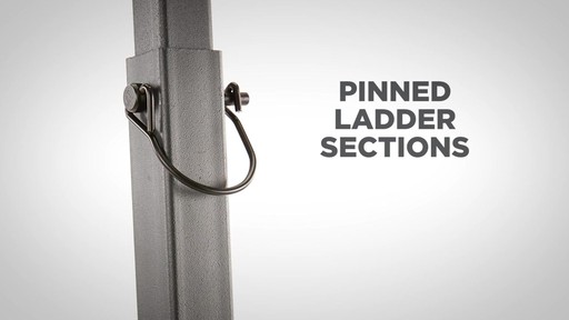 Guide Gear 18' Ultra Comfort Archer's Ladder Stand - image 7 from the video