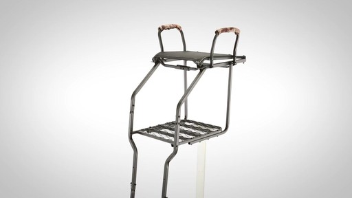 Guide Gear 18' Ultra Comfort Archer's Ladder Stand - image 8 from the video