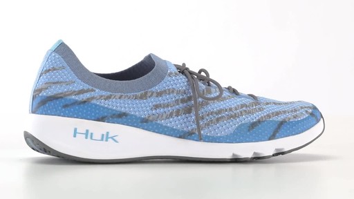 Huk Men's Makara Knit Fishing Shoes 360 View - image 1 from the video