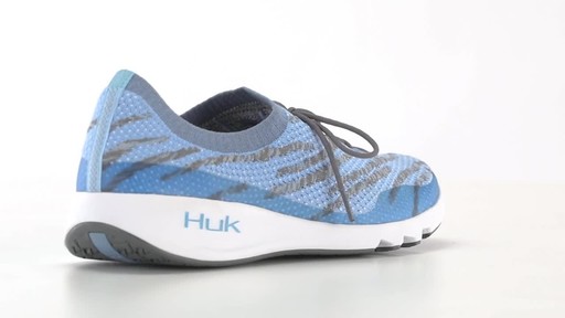 Huk Men's Makara Knit Fishing Shoes 360 View - image 2 from the video