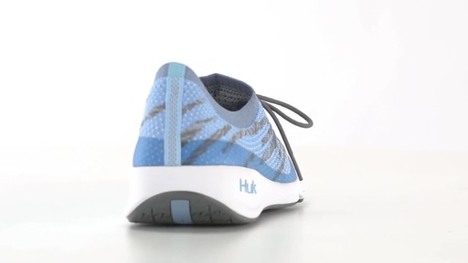 Huk Men's Makara Knit Fishing Shoes 360 View - image 3 from the video