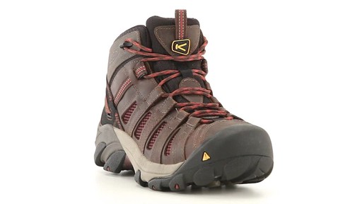 KEEN Utility Men's Flint Mid Steel Toe Work Boots 360 View - image 1 from the video