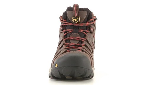 KEEN Utility Men's Flint Mid Steel Toe Work Boots 360 View - image 2 from the video