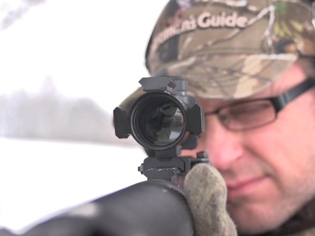 AIM Sports® 4x32mm AR-15 Horseshoe Reticle Scope - image 2 from the video