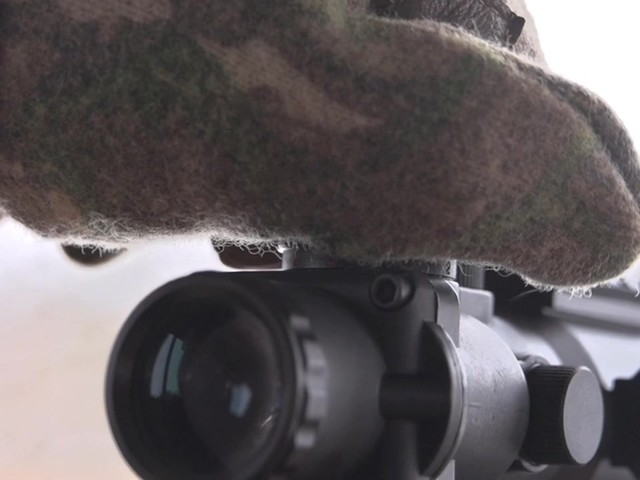 AIM Sports® 4x32mm AR-15 Horseshoe Reticle Scope - image 7 from the video