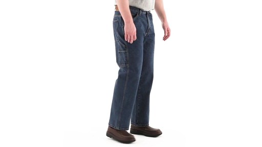 Guide Gear Men's 5-Pocket Carpenter Jeans 360 View - image 2 from the video
