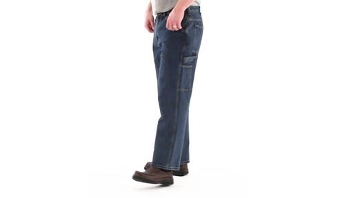 Guide Gear Men's 5-Pocket Carpenter Jeans 360 View - image 8 from the video