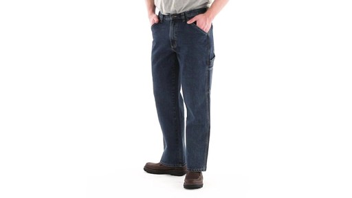 Guide Gear Men's 5-Pocket Carpenter Jeans 360 View - image 9 from the video