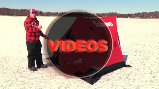 Eskimo Evo 1-man Crossover Ice Shelter - image 1 from the video
