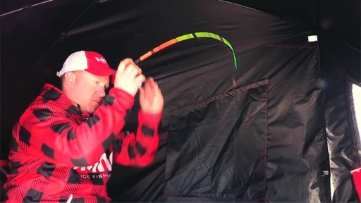 Eskimo Evo 1-man Crossover Ice Shelter - image 7 from the video