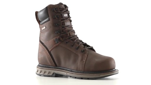 Danner Men's Steel Yard Insulated Waterproof Steel Toe Work Boots 400 Gram - image 4 from the video