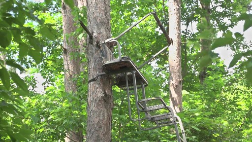 Sniper® 15' Deluxe 2-man Ladder Stand - image 10 from the video