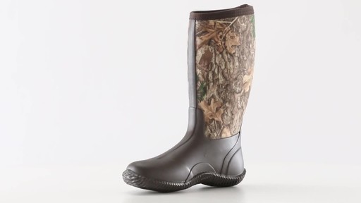 Guide Gear Women's High Camo Bogger Rubber Boots - image 1 from the video