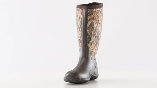 Guide Gear Women's High Camo Bogger Rubber Boots - image 2 from the video