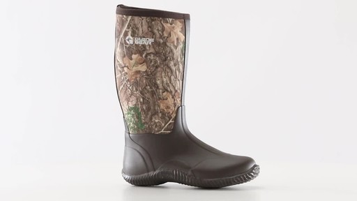 Guide Gear Women's High Camo Bogger Rubber Boots - image 5 from the video