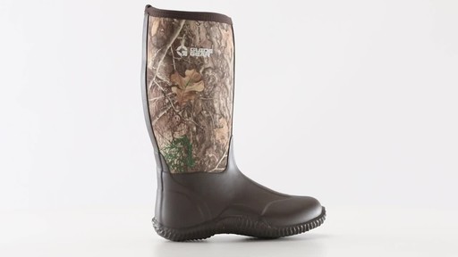 Guide Gear Women's High Camo Bogger Rubber Boots - image 6 from the video