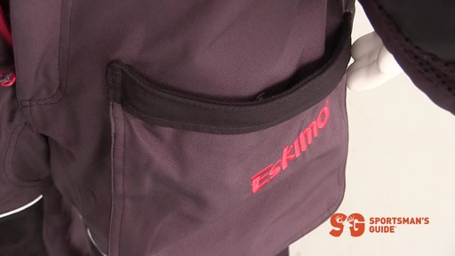 Eskimo Women's Keeper Insulated Waterproof Bibs - image 10 from the video