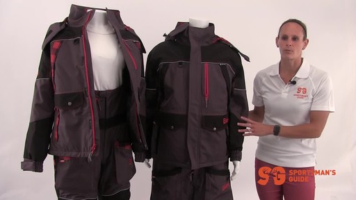 Eskimo Women's Keeper Insulated Waterproof Bibs - image 2 from the video