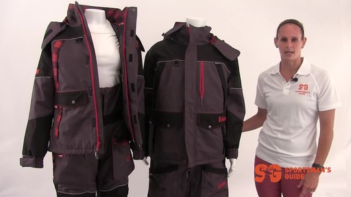 Eskimo Women's Keeper Insulated Waterproof Bibs - image 8 from the video