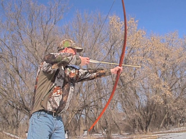 Rudder Bows Archery Handmade Hickory Longbow - image 1 from the video