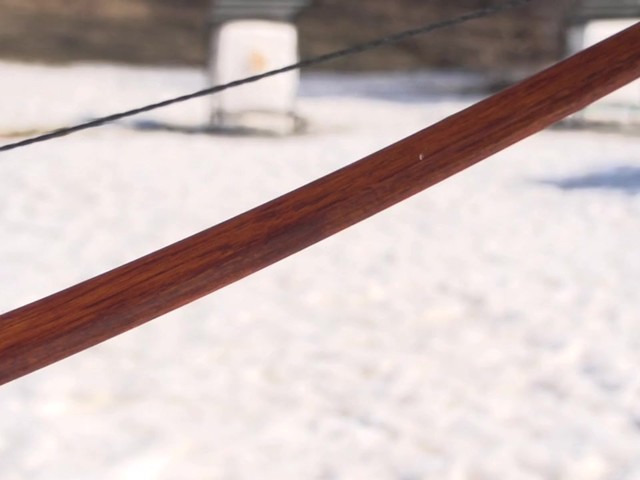 Rudder Bows Archery Handmade Hickory Longbow - image 4 from the video