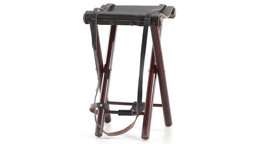 Italian Government Surplus Folding Stable Stool New 360 View - image 1 from the video