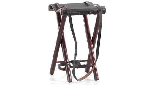 Italian Government Surplus Folding Stable Stool New 360 View - image 2 from the video