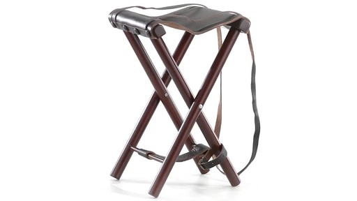 Italian Government Surplus Folding Stable Stool New 360 View - image 5 from the video