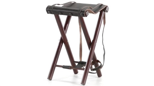 Italian Government Surplus Folding Stable Stool New 360 View - image 6 from the video
