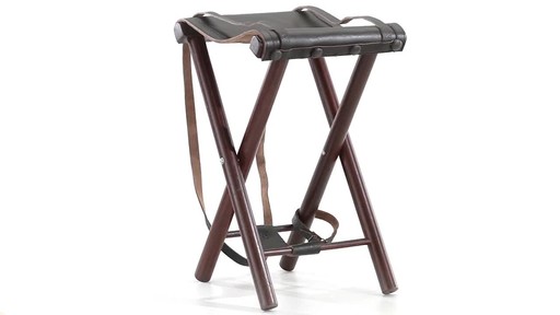 Italian Government Surplus Folding Stable Stool New 360 View - image 8 from the video
