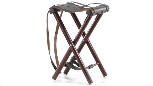 Italian Government Surplus Folding Stable Stool New 360 View - image 9 from the video
