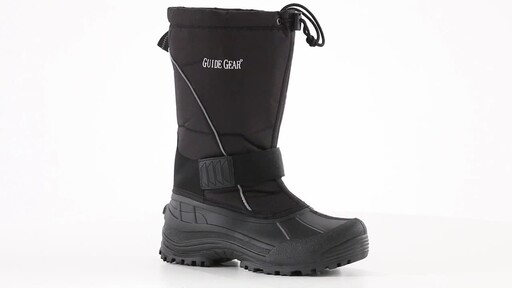 Guide Gear Men's Snowmobile Winter Boots 360 View - image 5 from the video
