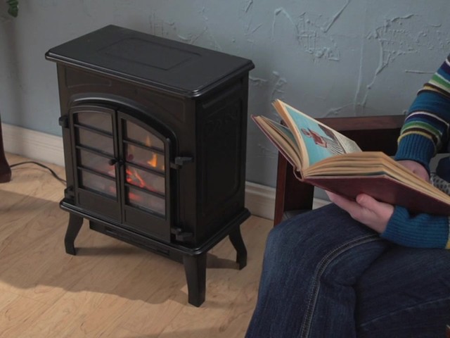 CASTLECREEK™ Electric Stove Heater - image 2 from the video