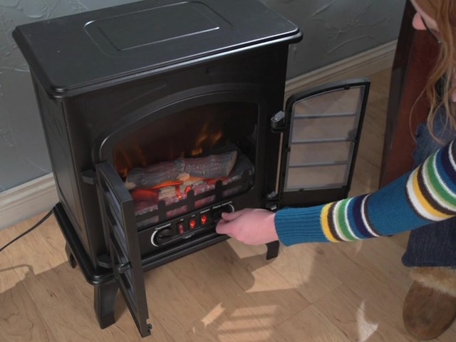 CASTLECREEK™ Electric Stove Heater - image 7 from the video