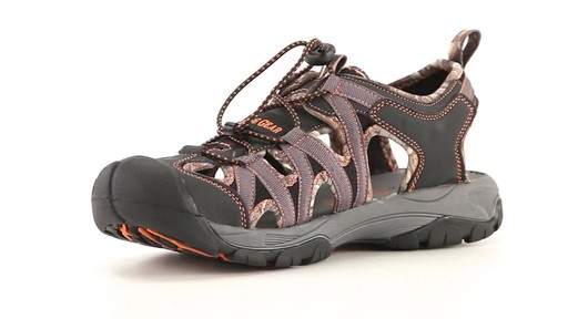 Guide Gear Men's Rivers Edge Sandals 360 View - image 4 from the video