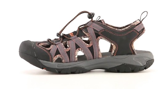 Guide Gear Men's Rivers Edge Sandals 360 View - image 5 from the video