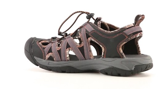 Guide Gear Men's Rivers Edge Sandals 360 View - image 6 from the video