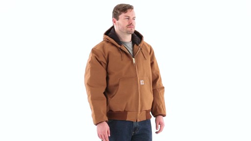 Carhartt Men's Thermal Duck Jacket 360 View - image 1 from the video