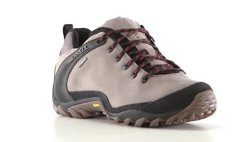 Merrell Men's Chameleon 8 Leather Waterproof Hiking Shoes - image 3 from the video
